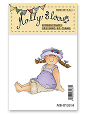 Rubber Stamp - Summertime Fun Molly