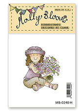 Rubber Stamp - Sweetpea Molly