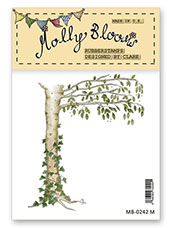 Rubber Stamp - Ivy Covered Tree