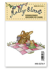 Rubber Stamp - Mollys Munchies
